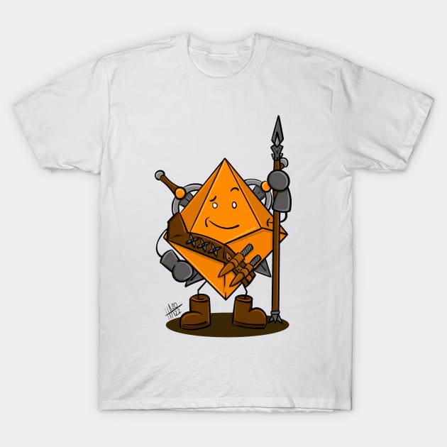 Fighter D10 T-Shirt by AlstonArt